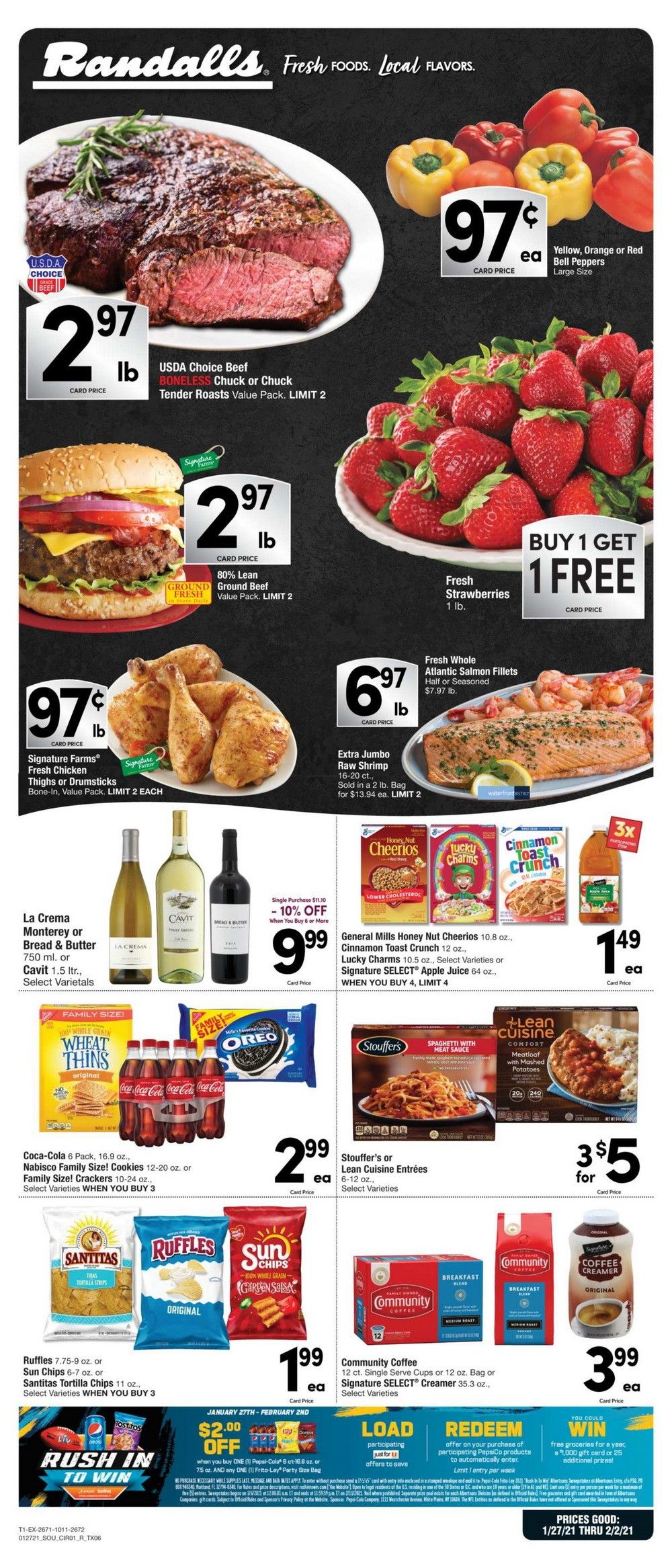 Randalls Weekly Ad Jan 27 Feb 02, 2021