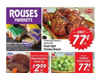 Rouses Markets Weekly Ad Jan 06 – Jan 13, 2021