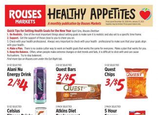 Rouses Markets Special Savings Ad Dec 30, 2020 – Jan 27, 2021