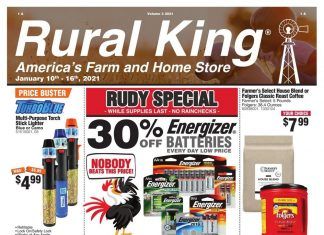 Rural King Weekly Ad Jan 10 – Jan 16, 2021