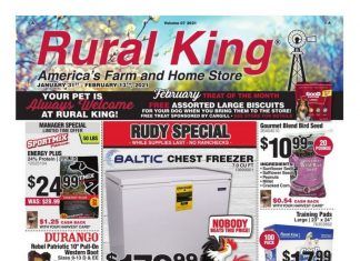 Rural King Weekly Ad Jan 31 – Feb 13, 2021