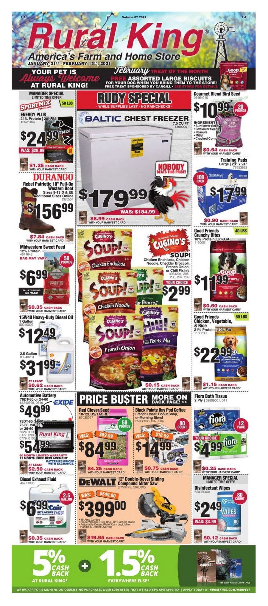 Rural King Weekly Ad Jan 31 Feb 13, 2021