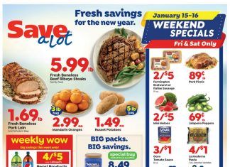 Save A Lot Weekly Ad Jan 13 – Jan 19, 2021