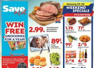 Save A Lot Weekly Ad Jan 27 – Feb 02, 2021