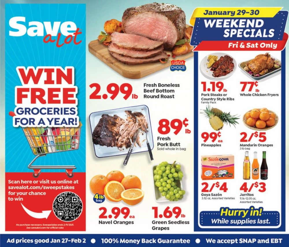 Save A Lot Weekly Ad Jan 27 Feb 02, 2021