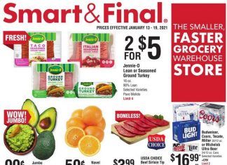 Smart & Final Weekly Ad Jan 13 – Jan 19, 2021
