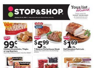 Stop & Shop Weekly Ad Jan 15 – Jan 21, 2021