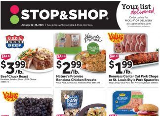 Stop & Shop Weekly Ad Jan 22 – Jan 28, 2021