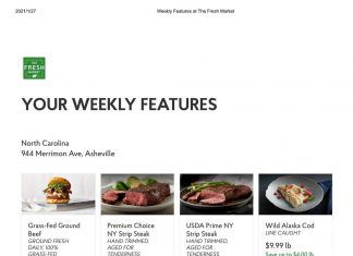 The Fresh Market Weekly Ad Jan 27 – Feb 02, 2021