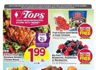 Tops Weekly Ad Jan 03 – Jan 09, 2021