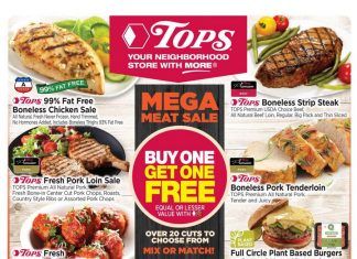 Tops Weekly Ad Jan 10 – Jan 16, 2021