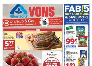 Vons Weekly Ad Jan 13 – Jan 19, 2021