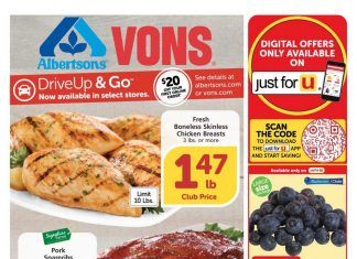Vons Weekly Ad Jan 20 – Jan 26, 2021