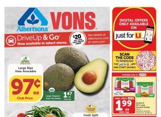 Vons Weekly Ad Jan 27 – Feb 02, 2021