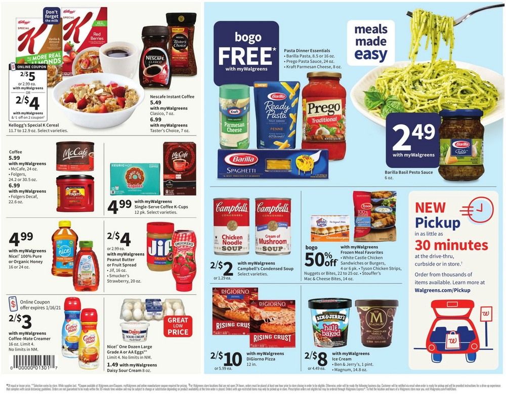 Walgreens Weekly Ad Jan 10 – Jan 16, 2021
