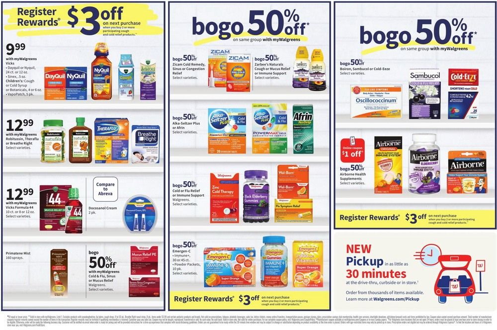 Walgreens Weekly Ad Jan 10 Jan 16, 2021