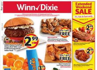 Winn-Dixie Weekly Ad Jan 13 – Jan 19, 2021