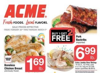 Acme Weekly Ad Feb 26 – Mar 04, 2021