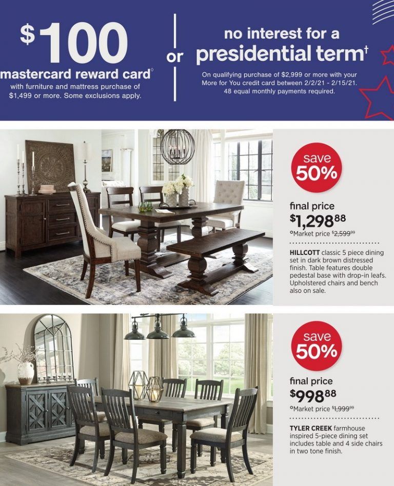 Ashley Furniture HomeStore Presidents Day Sale