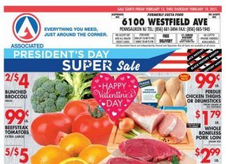Associated Supermarkets Weekly Ad Feb 12 – Feb 18, 2021