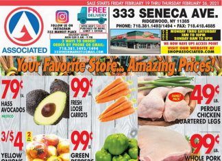 Associated Supermarkets Weekly Ad Feb 19 – Feb 26, 2021