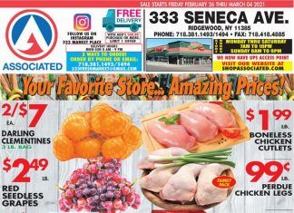 Associated Supermarkets Weekly Ad Feb 26 – Mar 04, 2021