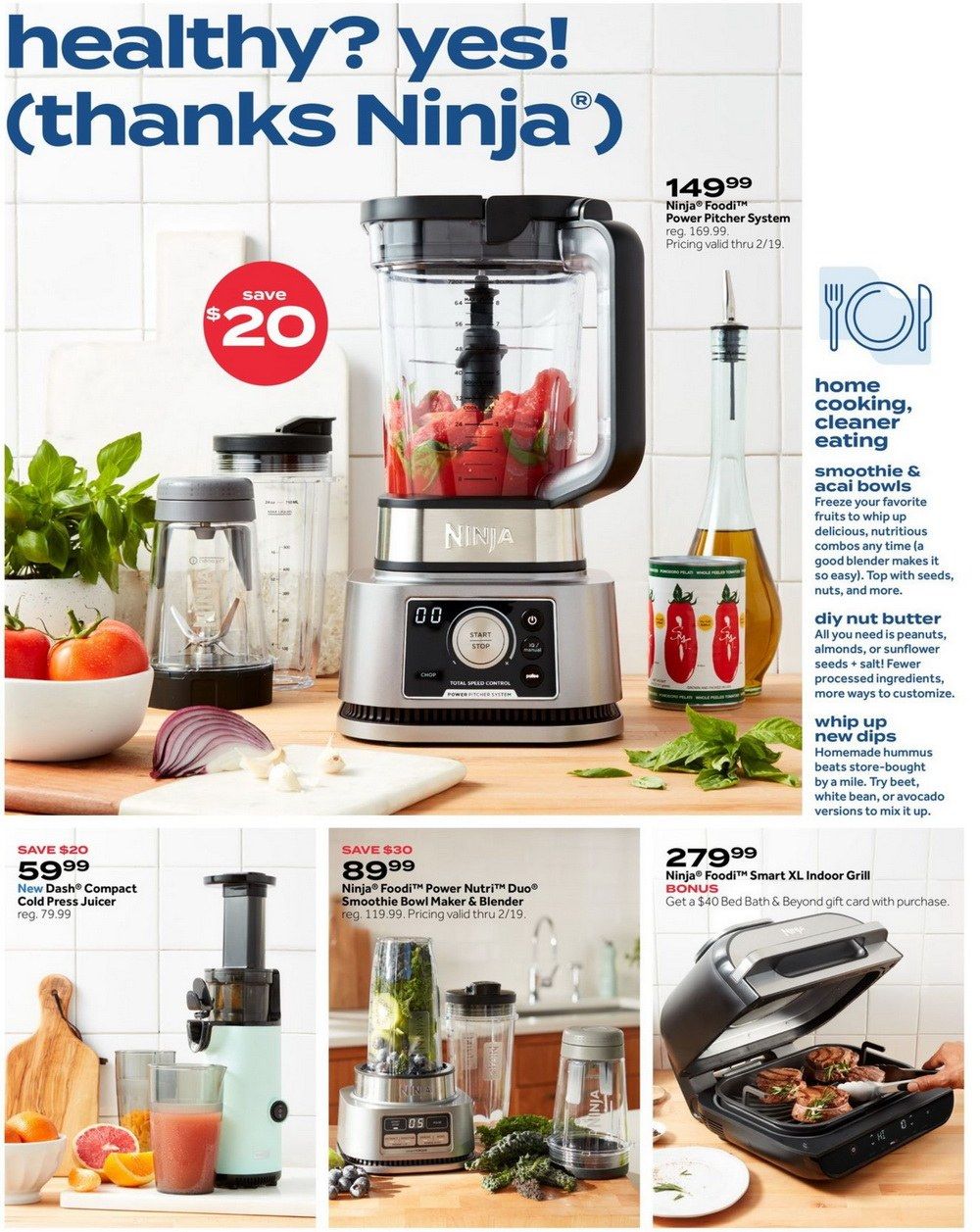 Bed Bath & Beyond Monthly Ad, Feb 07 Feb 21, 2021