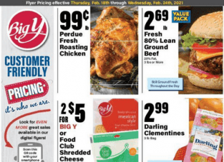 Big Y Weekly Ad Feb 18 – Feb 24, 2021