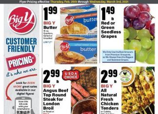 Big Y Weekly Ad Feb 25 – Mar 03, 2021