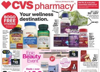 CVS Weekly Ad Feb 28 – Mar 06, 2021