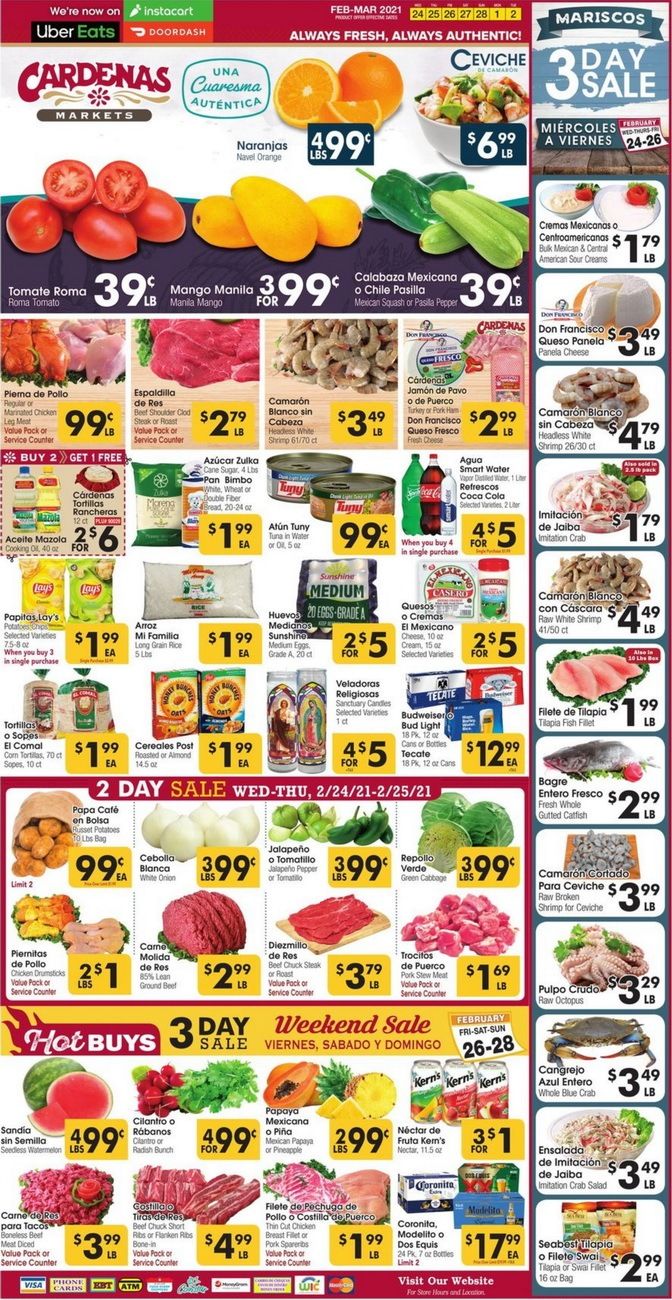 Casa Cardenas Weekly Ad