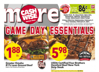 Cash Wise Weekly Ad Feb 03 – Feb 09, 2021