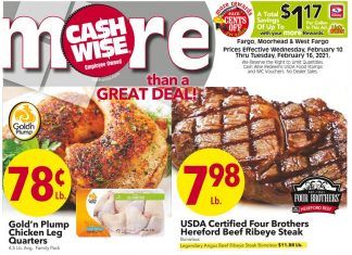 Cash Wise Weekly Ad Feb 10 – Feb 16, 2021