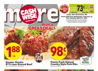 Cash Wise Weekly Ad Feb 24 – Mar 02, 2021