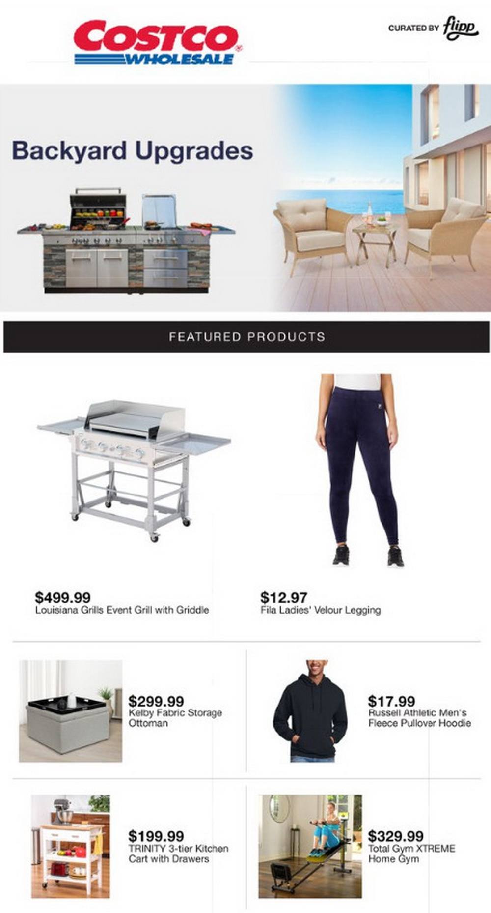 rolling cart with drawers costco on Costco Weekly Ad Feb 19 Feb 26 2021