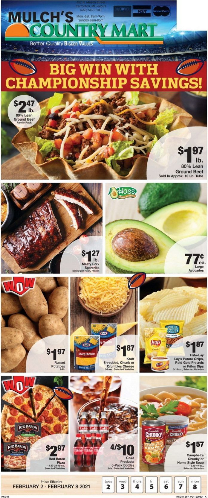 Country Mart Weekly Ad Feb 02 Feb 08, 2021