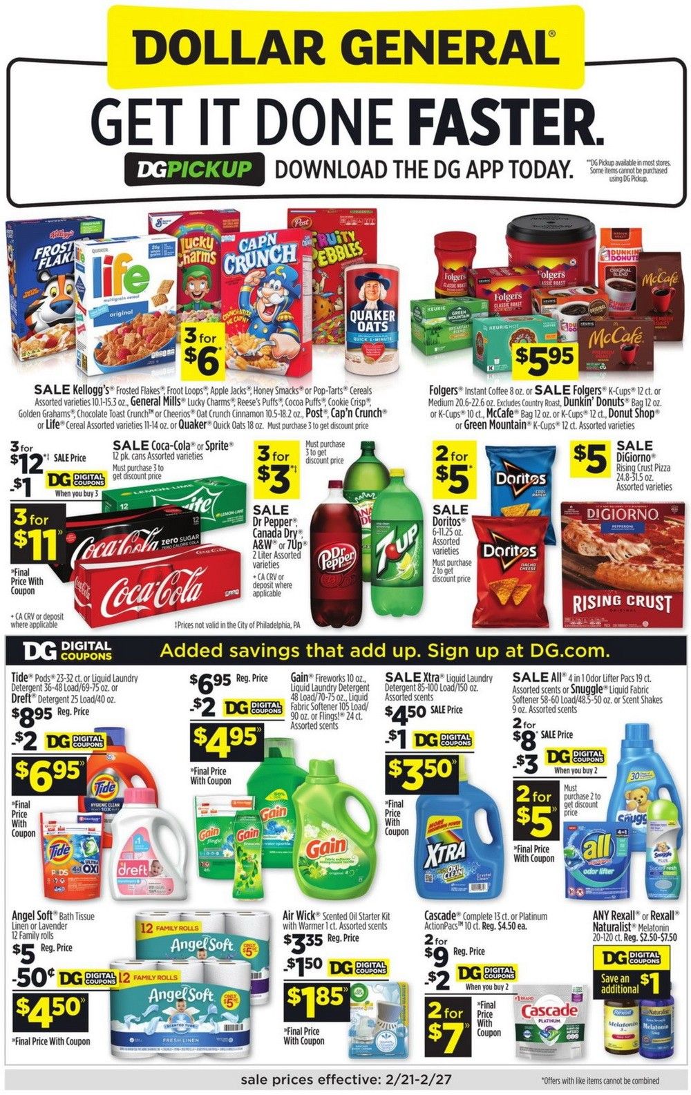 Dollar General Weekly Ad Feb 21 Feb 27, 2021