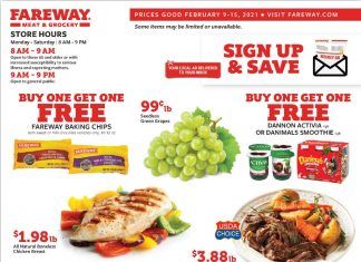 Fareway Weekly Ad Feb 09 – Feb 15, 2021