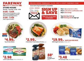 Fareway Weekly Ad Feb 16 – Feb 22, 2021