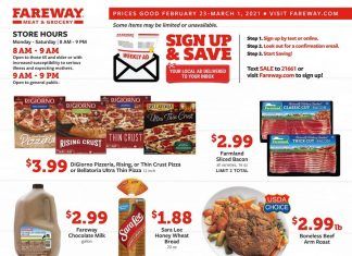 Fareway Weekly Ad Feb 23 – Mar 01, 2021