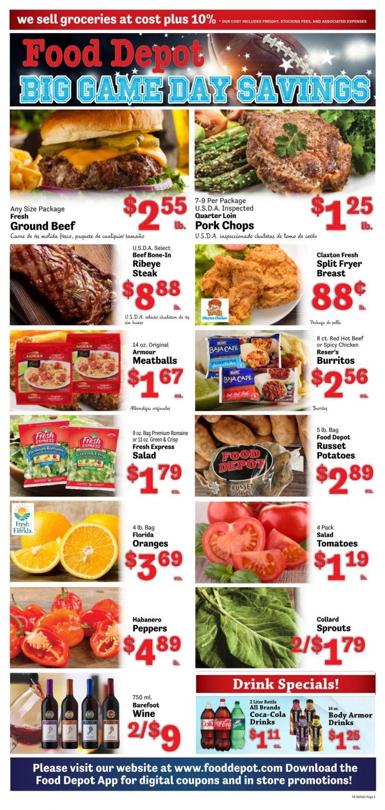 Food Depot Weekly Ad Feb 01 Feb 07, 2021
