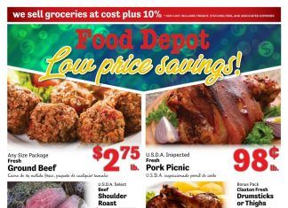 Food Depot Weekly Ad Feb 22 – Feb 28, 2021