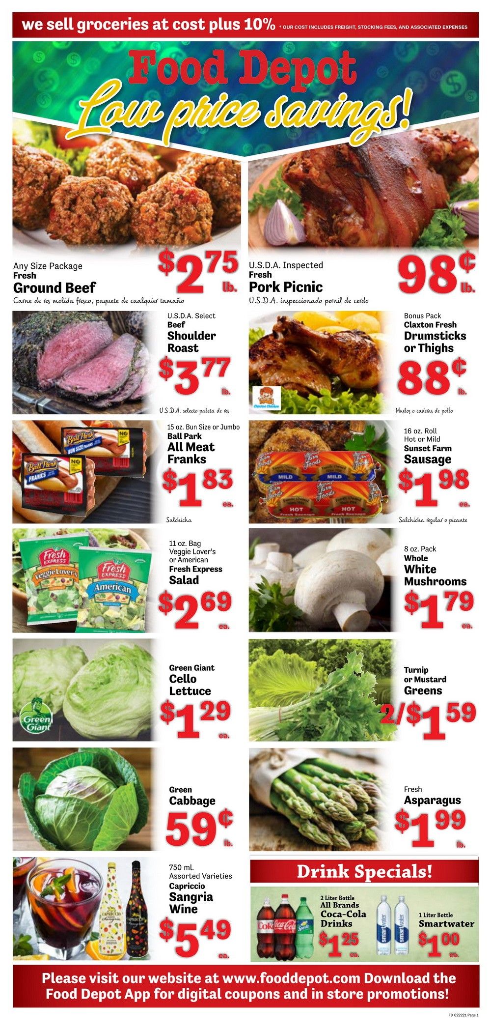 Food Depot Weekly Ad Feb 22 Feb 28, 2021