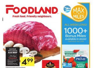 Foodland(Canada) Weekly Ad Feb 25 – Mar 03, 2021