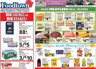 Foodtown Weekly Ad Feb 19 – Feb 25, 2021