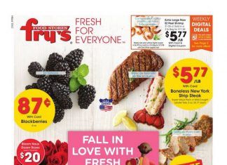 Fry’s Food Weekly Ad Feb 10 – Feb 16, 2021