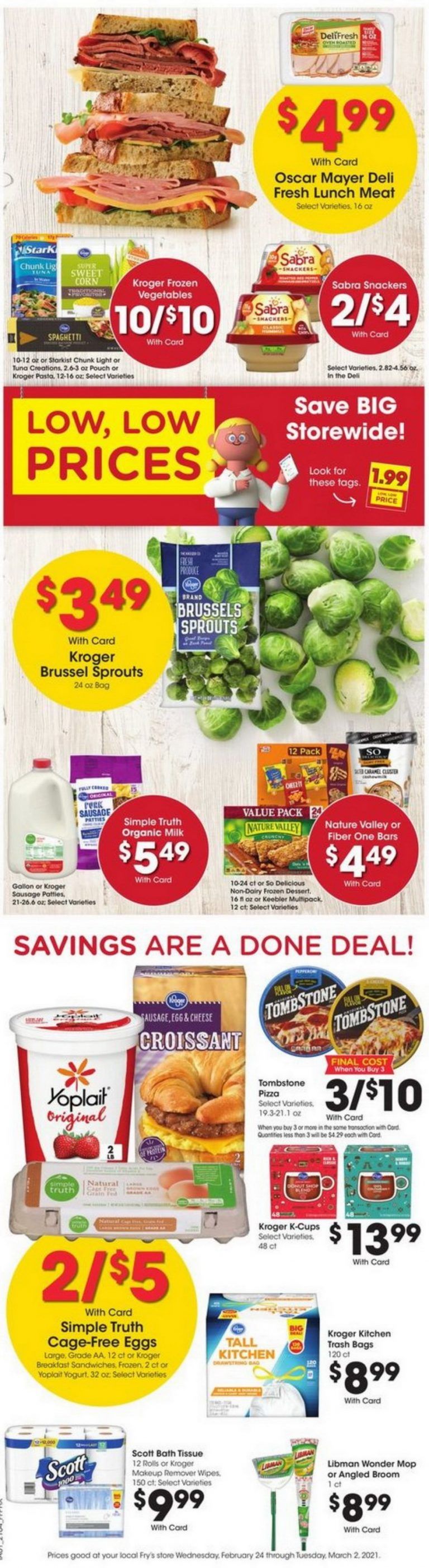 Fry's Food Weekly Ad Feb 24 Mar 02, 2021