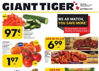 Giant Tiger Weekly Ad Feb 24 – Mar 02, 2021