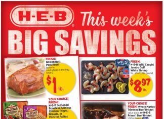 HEB Weekly Ad Feb 03 – Feb 09, 2021