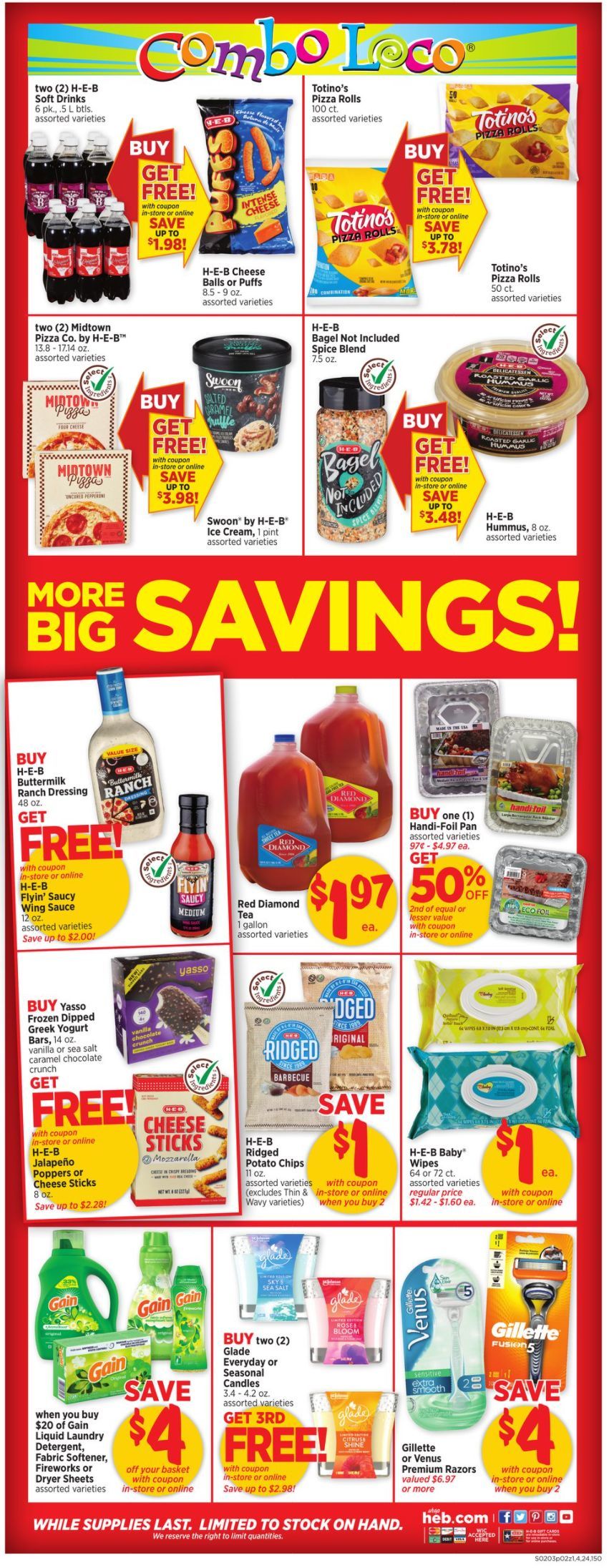 HEB Weekly Ad Feb 03 Feb 09, 2021